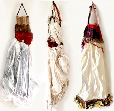ruth dupre, ceramic, galss and foud wood, arthouse1 exhibition